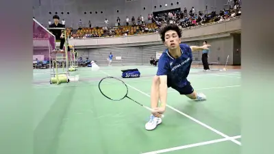インターハイバドミントン男子シングルス3回戦、ふたば未来学園の芦田潤平が選抜王者に惜敗「対応力が課題」