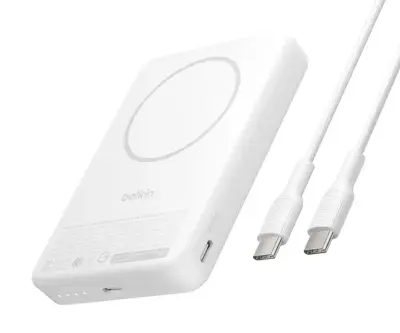 ベルキン、Qi2対応薄型マグネット式モバイルバッテリー「BoostCharge Qi2」発売