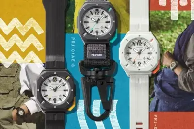 カシオ、PRO TREK新製品「PRJ-01」発売 軽量コンパクトで2WAY仕様