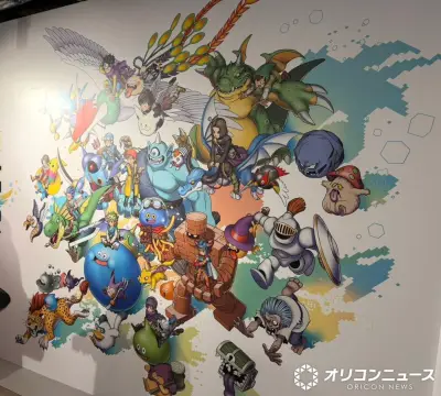 『ドラクエ』40周年記念展が原宿で開幕、VRライドや巨大キングスライムに没入
