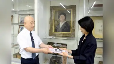女子教育の先駆者・毛利勅子の功績を収めたDVD完成、山陽小野田市の高校に寄贈
