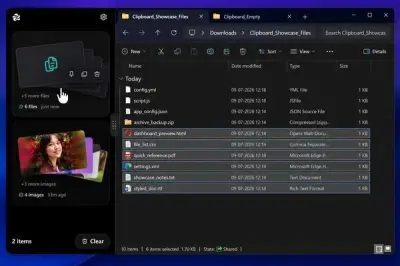 Windows 11向けクリップボード管理アプリ「Edge Drop」がパブリックベータ公開