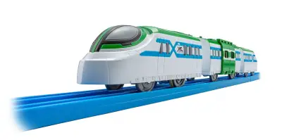 ファミリーマート45周年記念「プラレールくじ」限定車両が当たる、7月25日発売