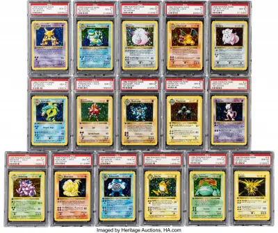 初期ポケモンカード全102枚セット、約2億円で落札 オークション最高額更新