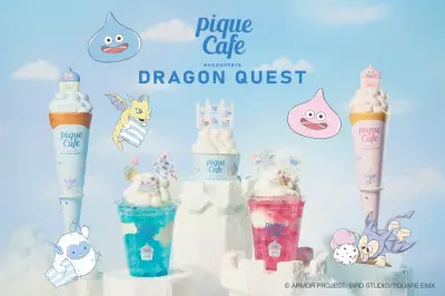 「ドラゴンクエスト」×「ジェラート ピケ カフェ」初コラボ！スライムクレープなど限定メニュー