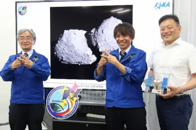 JAXA、はやぶさ2の小惑星トリフネフライバイ大成功 想定超える鮮明画像と観測成果