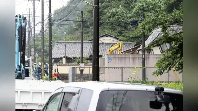 栃木・群馬で局地的大雨、住宅倒壊し60～70代夫婦と連絡取れず