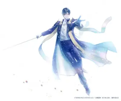 アイススケートショー『刀剣乱舞』、へし切長谷部の描き下ろしビジュアル公開