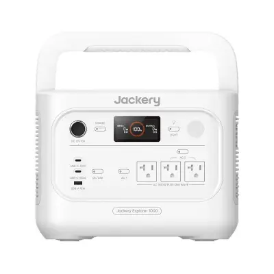 Jackery、定格1500Wのポータブル電源「1000 New V3」発売 19%小型化