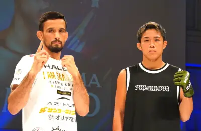 【RIZIN】クレベル「一本勝ち」秋元「触らせない」公開練習で火花