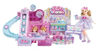 リカちゃんとぷっちょ初コラボ！グミショッププレイセットが本日発売
