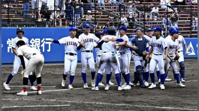 明秀日立が土浦日大にサヨナラ勝ち、夏の高校野球茨城大会8強出そろう