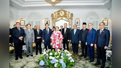 ミャンマー外相、ASEAN会議にクーデター後初の対面出席 スー・チー氏の健康状態「良好」と説明