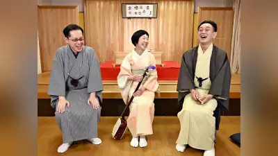 能登地震2年半、仮設住宅1万4800人 落語で笑顔届ける三味線奏者