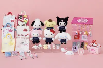 サンリオ55周年記念「Mini Sanrioシリーズ」全25アイテム発売、平成ギャルデザインも