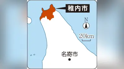 稚内沖ボート転覆事故、ナマコ密漁目的で男6人逮捕　死亡男性も関連捜査