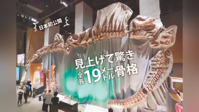 竜脚類の巨大化の謎に迫る特別展、福井県立恐竜博物館で開催中