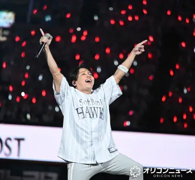 T.M.Revolution、『鷹祭 SUMMER BOOST』大トリで「HOT LIMIT」披露 ホークス勝利に貢献