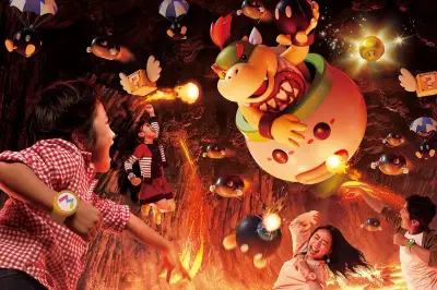USJ「スーパー・ニンテンドー・ワールド」5周年、ピンク＆みずいろヨッシー初登場へ