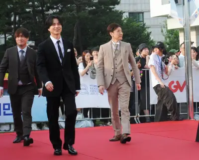 WEST.重岡大毅、初訪韓で大興奮「おかわりレッドカーペットはないん!?」主演作が国際映画祭へ