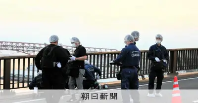 大阪・大正区の台船で女性死亡、なみはや大橋下で倒れているのを発見