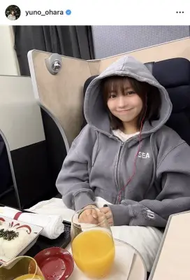 大原優乃、弟と韓国旅行へ オフショット公開にファンほっこり「仲良し姉弟」