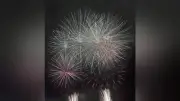 安倍川花火大会、2年ぶりに開催 約1万5000発が夜空彩る