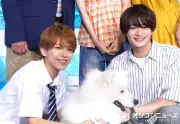 ACEes深田竜生＆浮所飛貴、愛犬サモエドにメロメロ「めちゃくちゃかわいい」