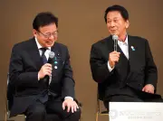 厚労省「知って健康デー」で杉良太郎、上野厚労相に「走っているだけ」と指摘 タジタジの大臣に「ソロで踊って」と提案