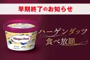 赤から「ハーゲンダッツ食べ放題」早期終了へ、物流障害と想定超えの反響で在庫切れ順次