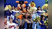 王さん、ピカチュウ、チアガール…球場外も大盛り上がり　能登半島地震被災地のブースも