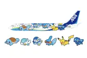 ANA×ポケモン、3号機「ポケモンジェット 青」デザイン発表 2026年12月就航へ