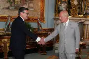 アンディ・バーナム氏、英国新首相に就任 チャールズ国王が任命