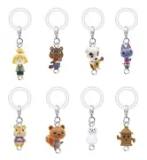 『どうぶつの森』カプセルトイ発売！しずえやまめきちなど8種がリングチャームに