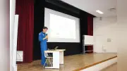 宇宙飛行士・金井宣茂さんが麻布中高で講演、ISS生活や人生訓語る