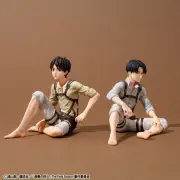『進撃の巨人』エレンとリヴァイが手のひらサイズのフィギュアに、セットで17,600円