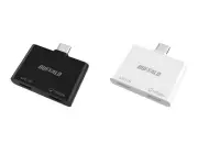 バッファロー、充電しながらデータ転送可能な超小型USB Type-Cハブ「BSHM2U100C1Pシリーズ」発売