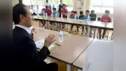 岐阜・中津川の小学校で若者未来デザイン会議、児童が知事に地域の将来提案