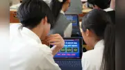 中大附属の独自英語授業「PIE」、楽しみながら運用能力向上