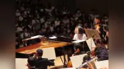同志社女子中高、京響と宮川彬良さんで芸術鑑賞会 多彩な音楽楽しむ