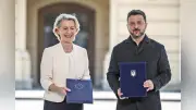 EUとウクライナ、「ドローン・ディール」締結…2028年までに弾道ミサイル防空システム共同生産へ
