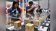 香川・高松で大阪万博を振り返るイベント 大屋根リングの端材展示