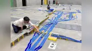 広島県内ほぼ全路線を再現したプラレール巨大ジオラマ、福山のビッグ・ローズに登場