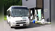 岐阜・白川町で町営バス活用の貨客混載実証実験、野菜輸送の効率化図る