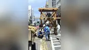 祇園祭山鉾建て開始、長刀鉾が先陣 昨年から1日前倒し