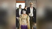 69年前の稚児衣装を受け継ぎ祇園祭に臨む8歳の孫と祖父の絆