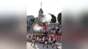 博多祇園山笠「追い山笠ならし」で街が熱気、本番へ向けリハーサル