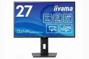 マウスコンピューター、iiyama 27型WQHD液晶ディスプレイ発売 USB-C給電対応
