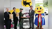 インターハイ男子サッカー、福島・楢葉町が全出場校に干し芋4キロ贈呈