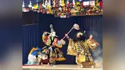 岩国高坂上分校神楽クラブ、観客とふれあう演出で魅了 高校生神楽甲子園